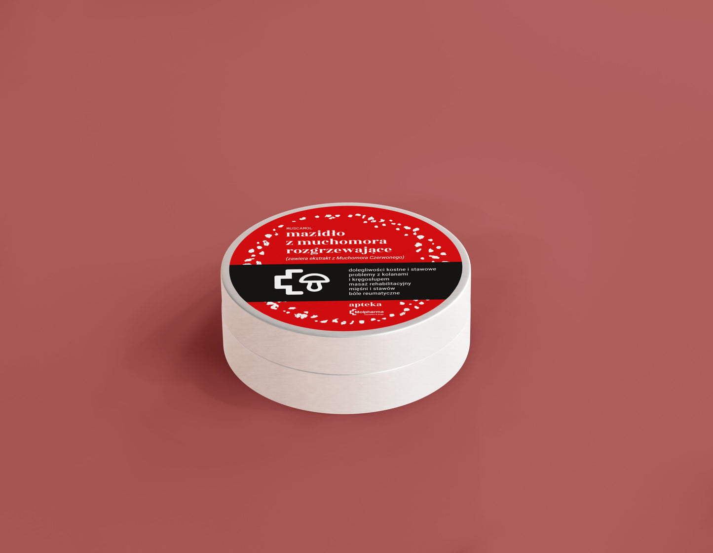 Mazidło rozgrzewające z muchomora czerwonego 100ml