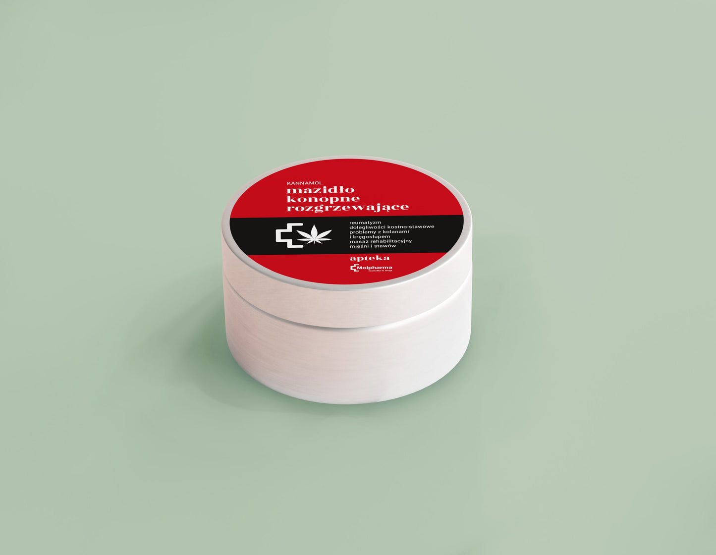 Konopne Mazidło Rozgrzewające KANNAMOL 200ml