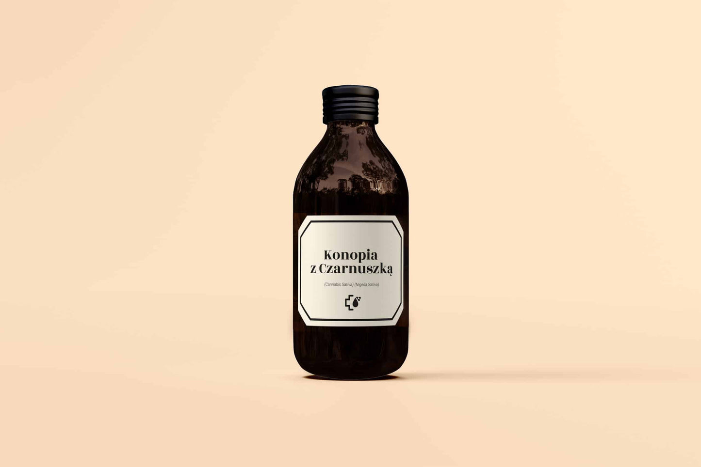 Olej konopny z olejem z czarnuszki