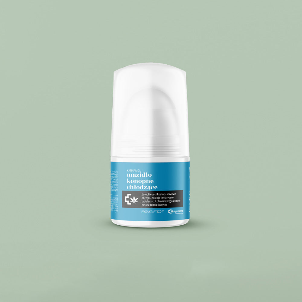 Konopne Mazidło chłodzące KANNAMOL ROLL-ON 75ml