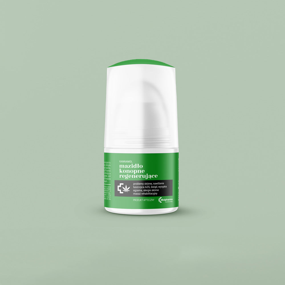 Konopne Mazidło regenerujące KANNAMOL ROLL-ON 75ml