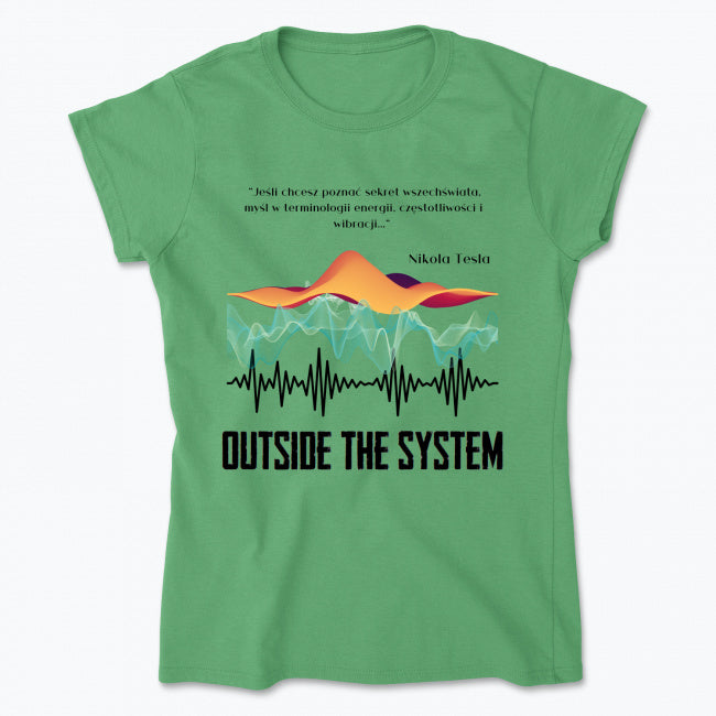 Tesla - koszulka damska