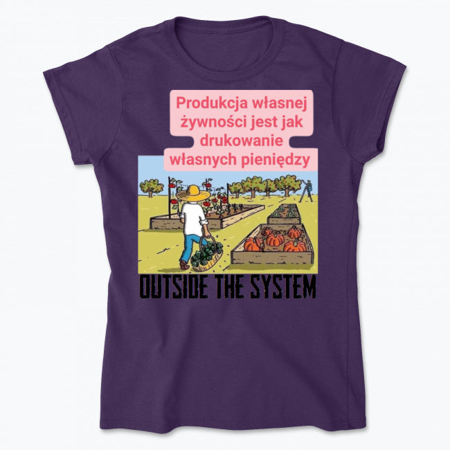 Ogród 1 - koszulka damska