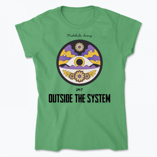 Molekuła DMT - koszulka damska