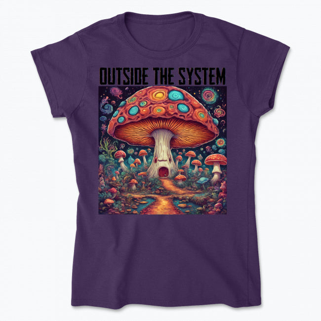 Grzybkowy świat 2 - koszulka damska